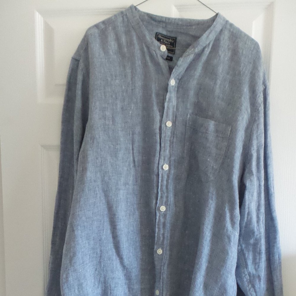 Men's Abercrombie & Fitch linen shirt